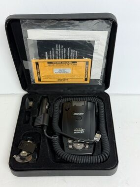 Escort Passport 9500ix Radar Detector w/ Premium Blue Display, Case, Box